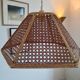 Vintage canning rattan suspension