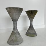 planters design Anton Bee assisted by Guhl edition Eternit 1958 set of 2