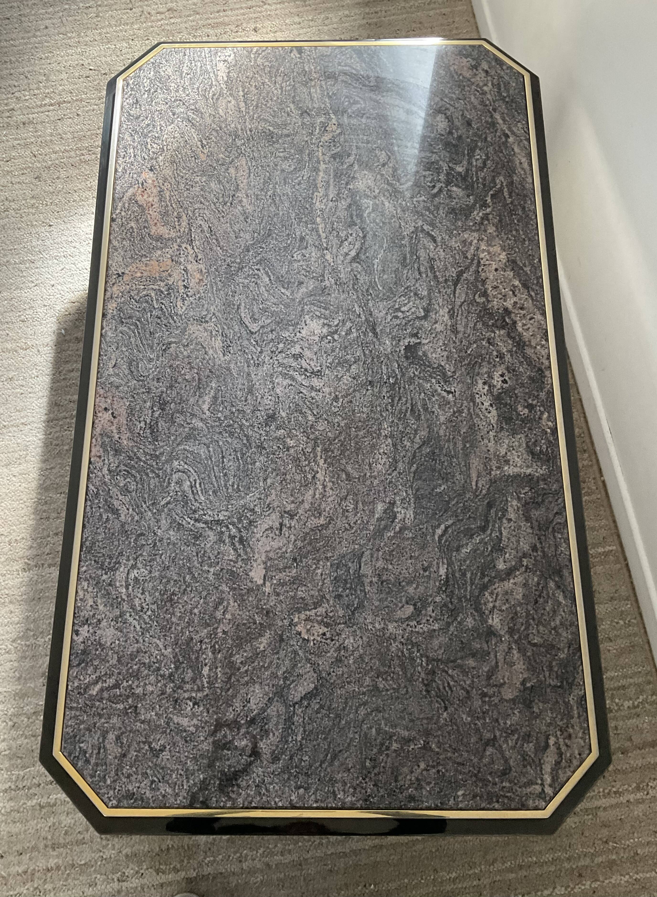 Vintage Fedam coffee table from the 80s