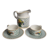 Vintage drink service, "Basket" model by Villeroy & Boch