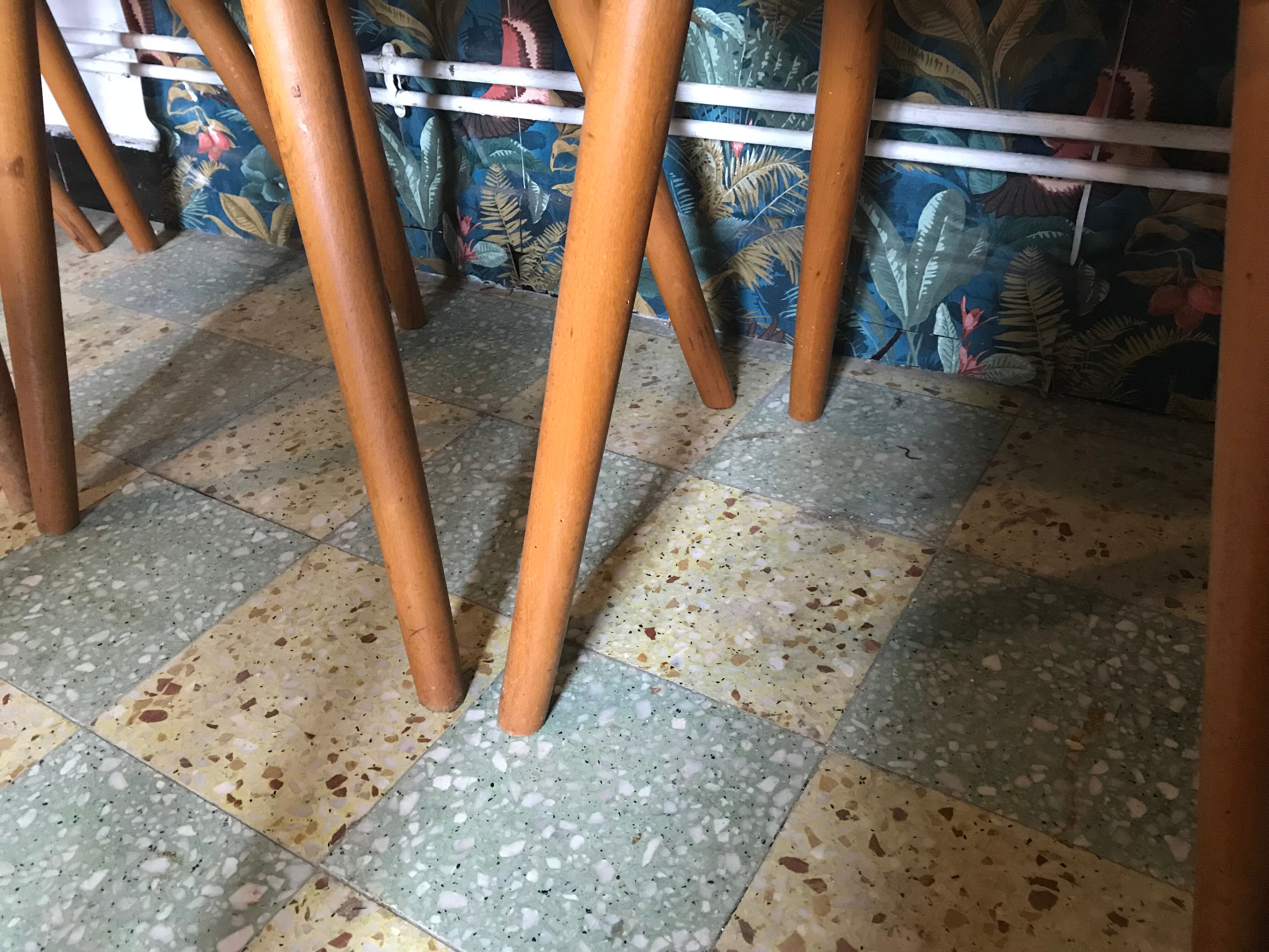 Set of 6 chairs Adolf Schneck 1940