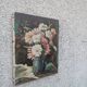 Tableau ancien, bouquet