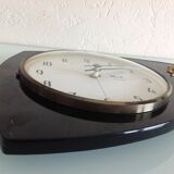 Flash Transistor/ vintage 50-60s black formica clock