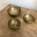 Empty bronze pocket or cup - old foundry ladle head