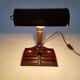 Style in brown bakelite altas appliance brookli banker desk lamp