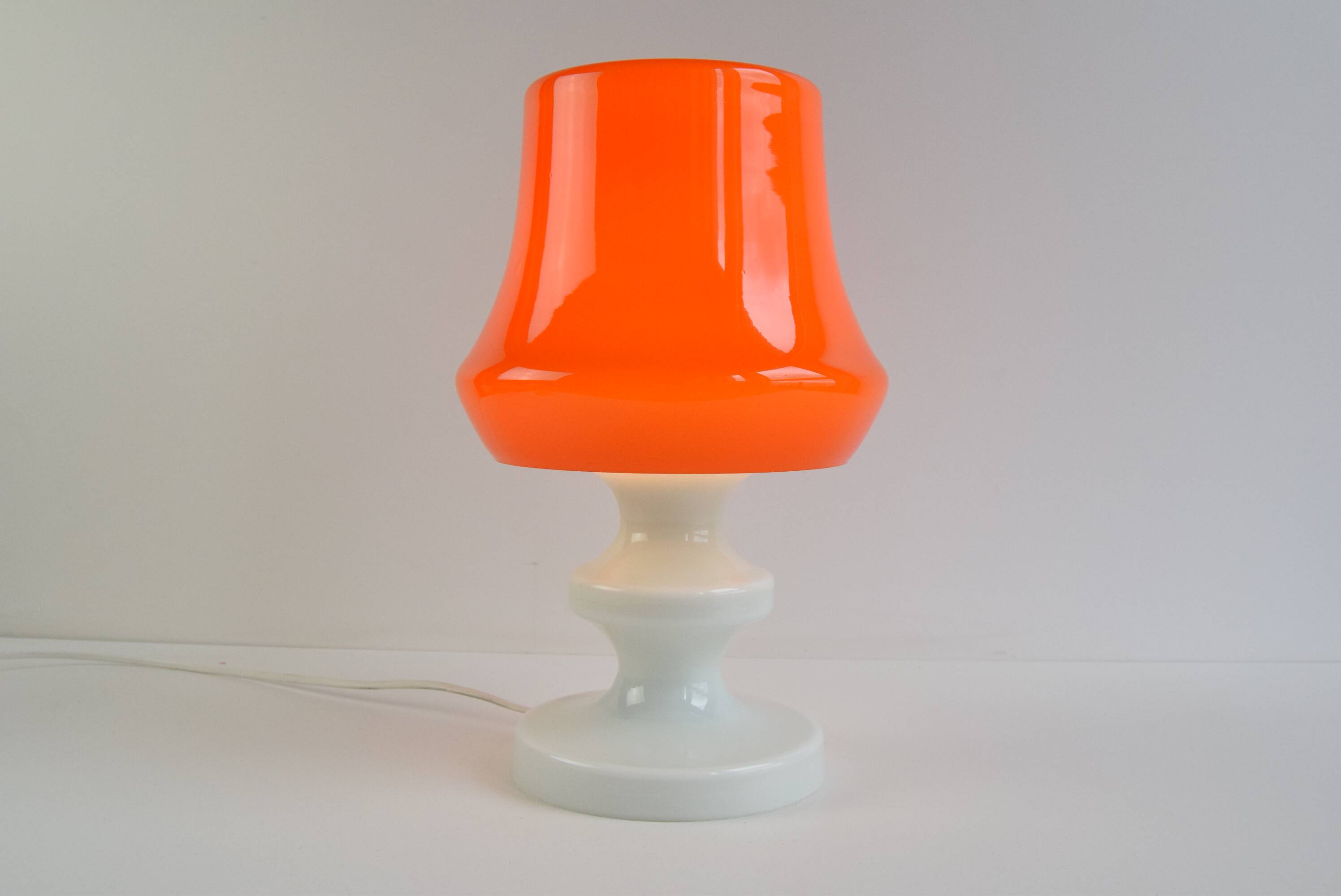 Mid-century glass table lamp by Stepan Tabera