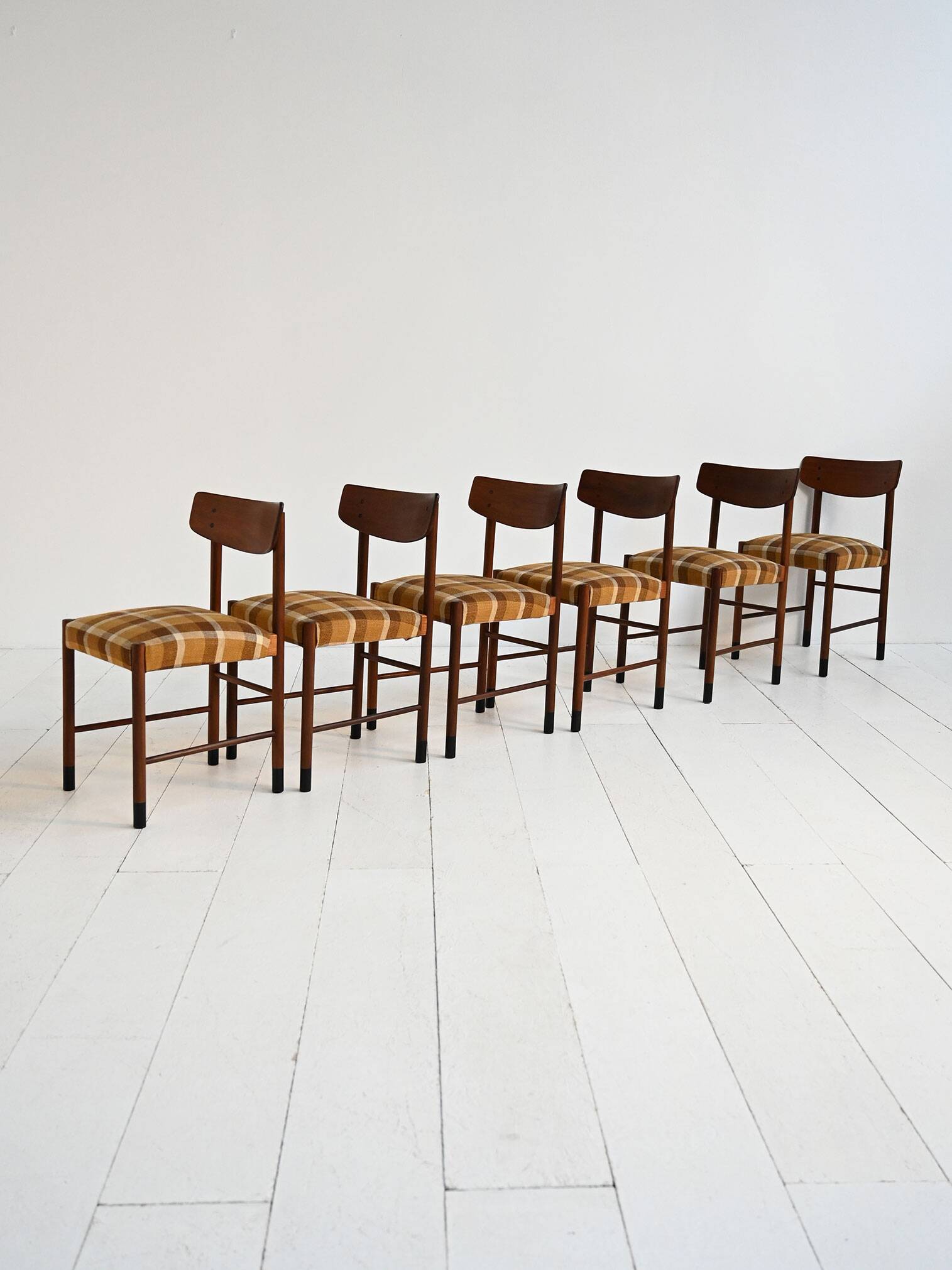 Danish dining chairs in teak Karl Andersson & Söner 1960s