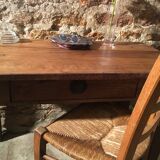 Oak side table