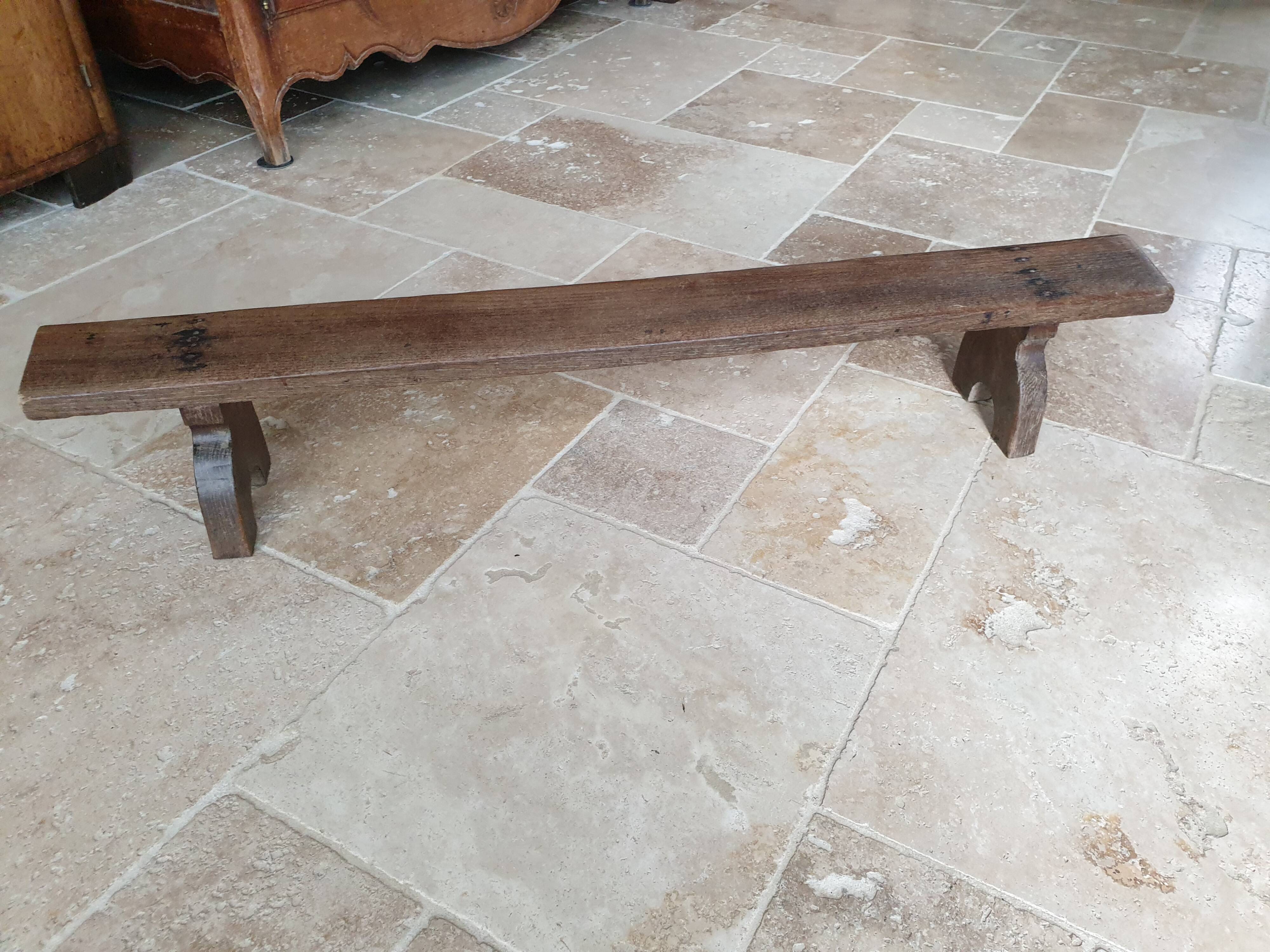 Oak bench