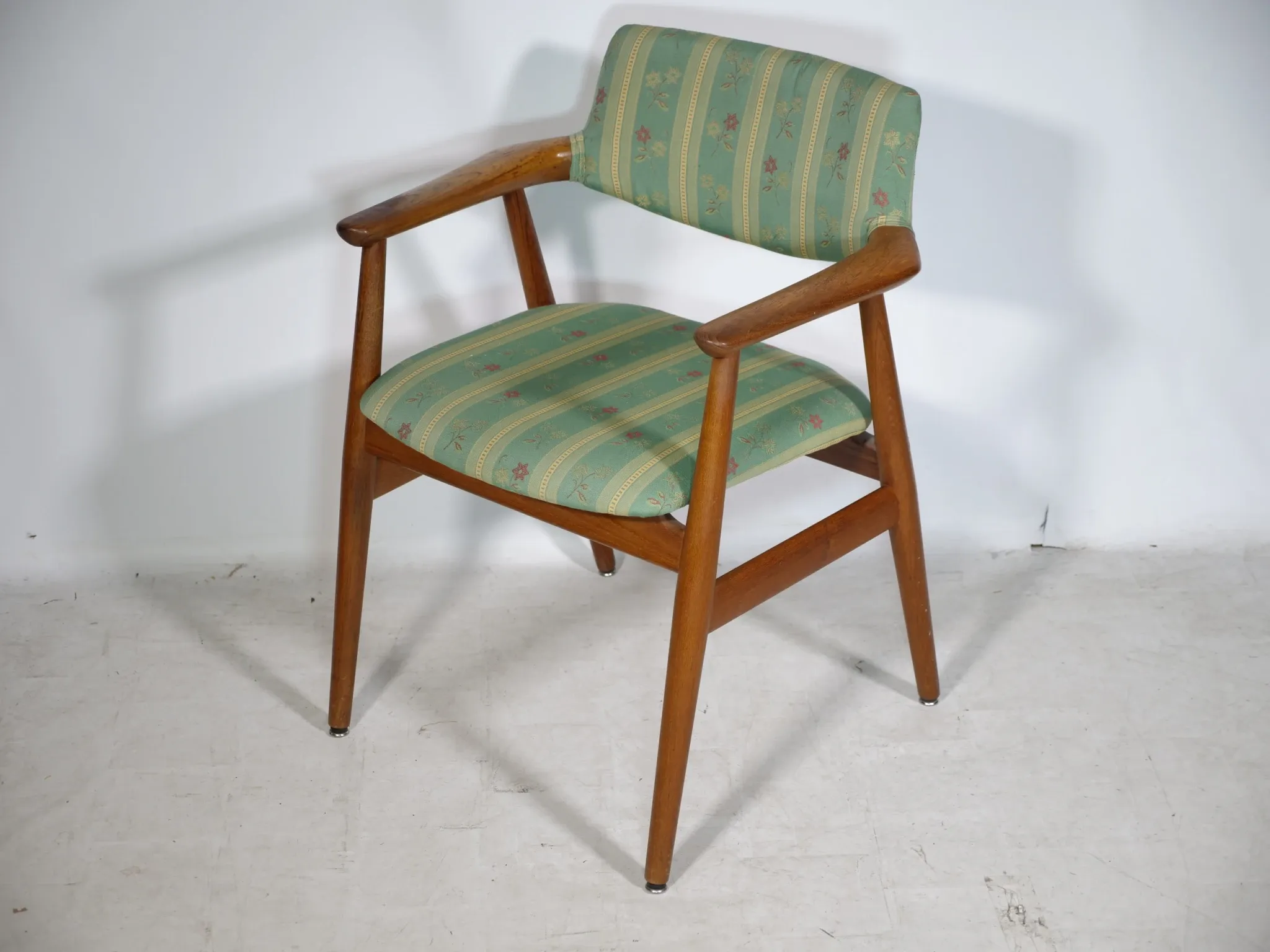 Fauteuil des années 60 en teck par Erik Kirkegaard pour Glostrup.