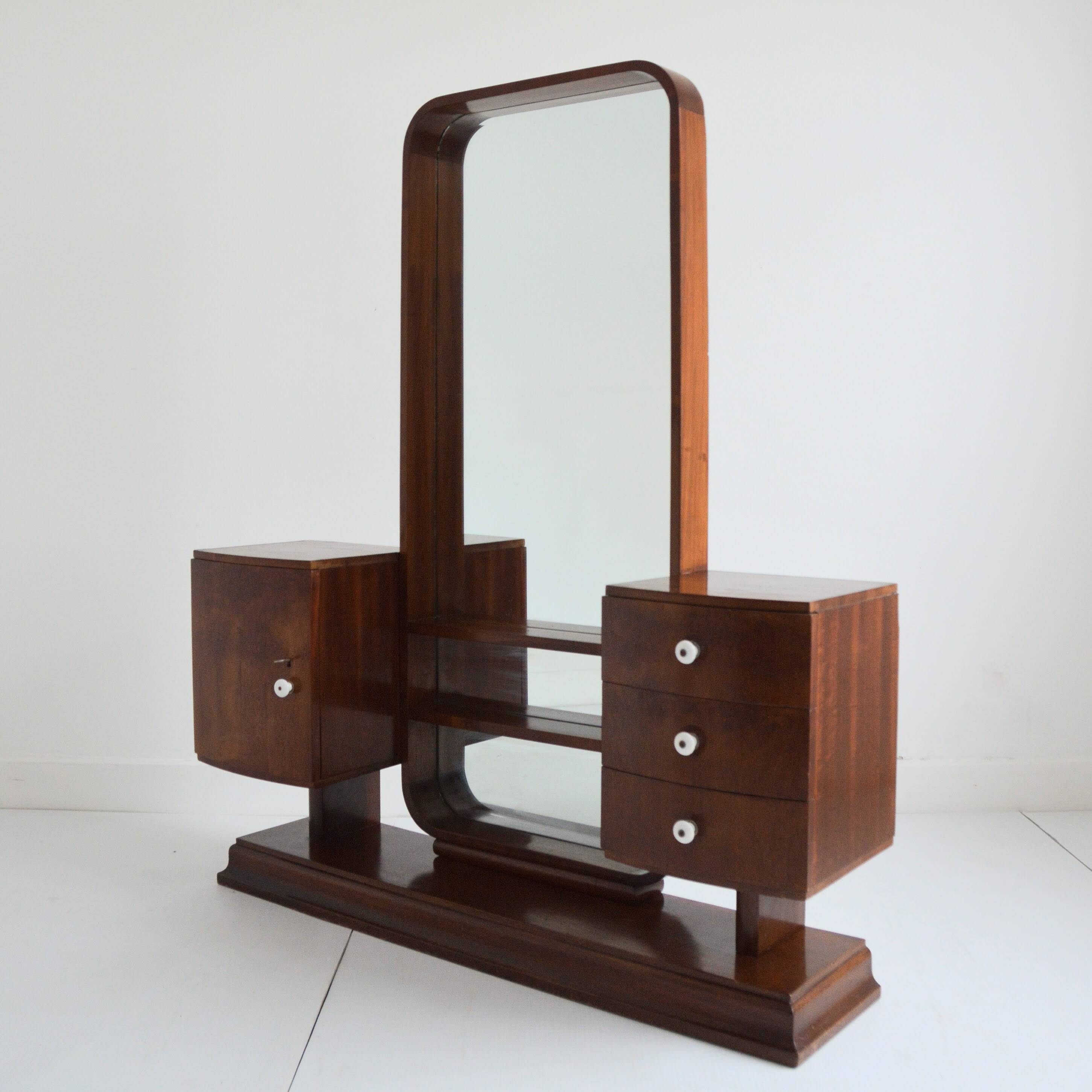 Art Deco dressing table, hall furniture, 1930s