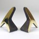 Pair Carl Auböck Minimalist Mid-Century Brass Bookends #3847, Vienna, Austr