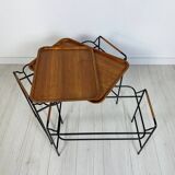 1960s Vintage Danish Teak Nesting Tables by Silva