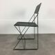 6 X-Line chairs by Niels Jorgen for Magis Italy Memphis style 1980