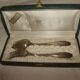 silver-plated children's cutlery set weighing 60 grams with case