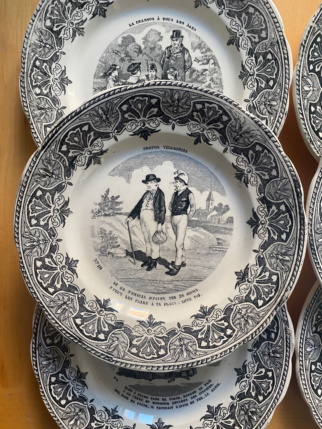 Creil Montereau - 6 plates