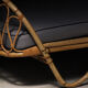 Daybed rotin Louis Sognot 1960