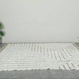 Pure natural wool Berber rug for your living room, size 150 x 250 cm.