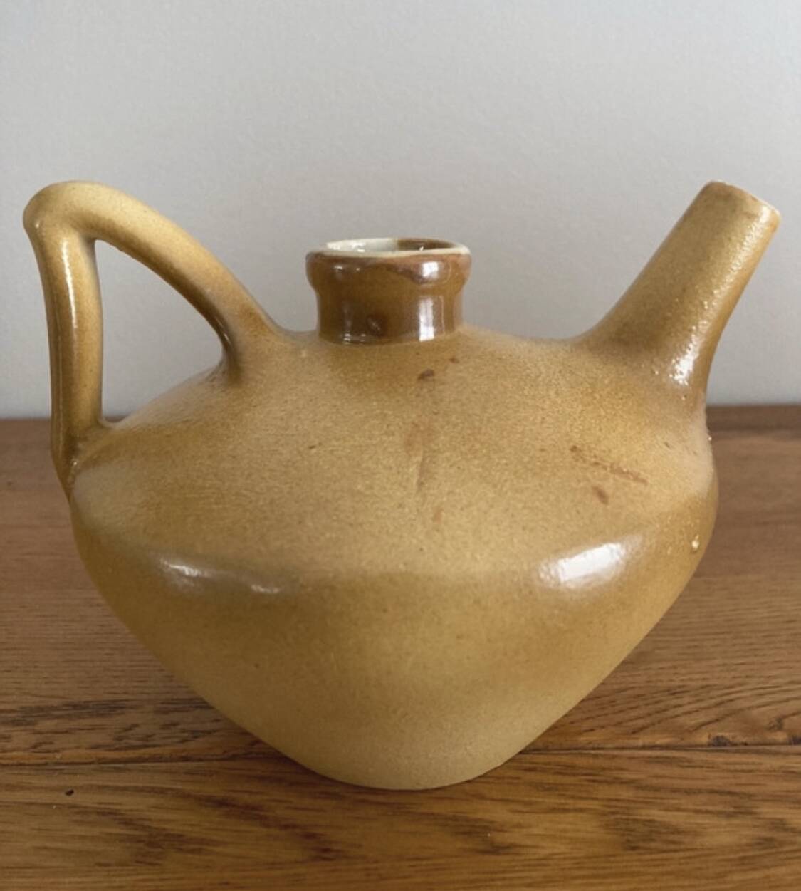 Vintage Izarra stoneware carafe