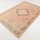 Vintage Pale Red & Pink Persian Rug, 144x216Cm