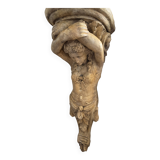 Cariatide en plâtre