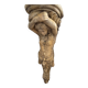 decorative terracotta plaster caryatid