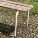 Vintage school bench