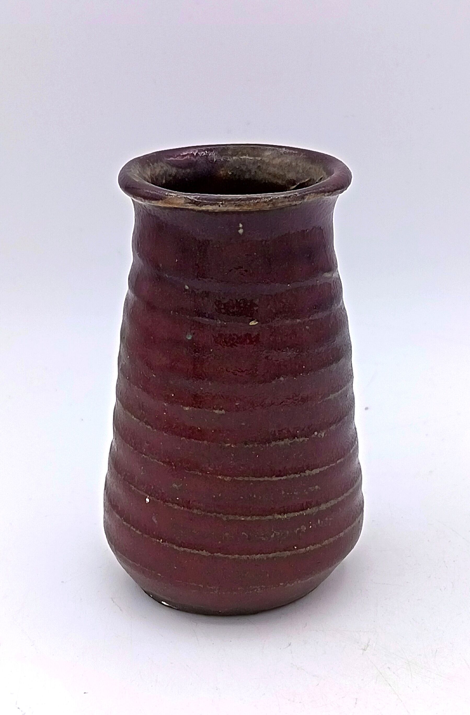 Vase Eugène Lion - Copper Red