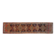 1970s Vintage Turkish Handmade Wool & Cotton Orange Runner Rug 80x356