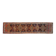 1970s Vintage Turkish Handmade Wool & Cotton Orange Runner Rug 80x356