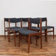 Lot de 6 chaises par Erik Buch, années 1960