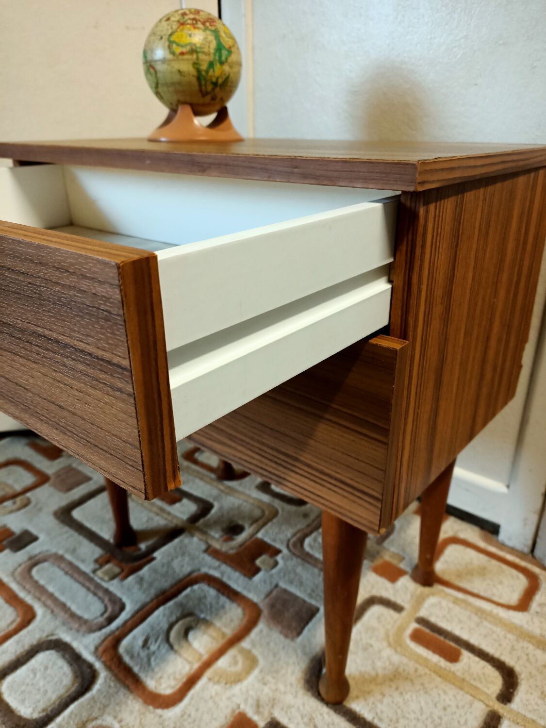 Vintage bedside table