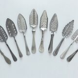 10 Vintage French Absinthe Spoons all Different