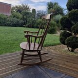 Wooden rocking chair