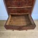Antique marquetry bedside table – Louis XV style – 3 drawers