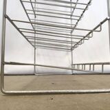 Metal bottle shelf locker