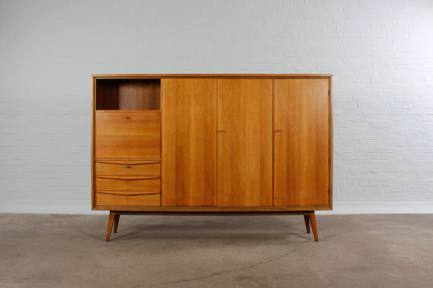 Vintage Highboard Sideboard Mid Century Design 50er 60er