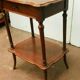 Walnut worker and walnut veneer 20th century extra furniture