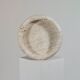 Vintage mid century handmade italian travertine stone bowl