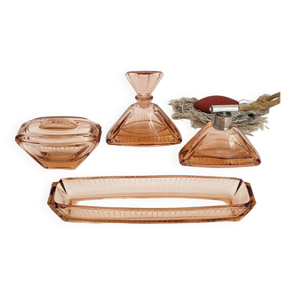 Art deco perfume set