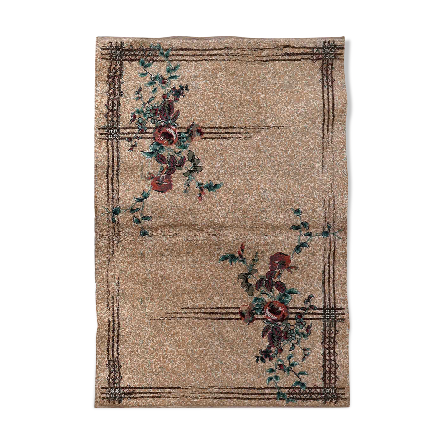 Vintage Turkish Modern Carpet 119cm x 175cm 1970s