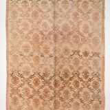 Brown beige vintage rug 325x218cm