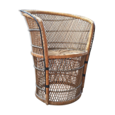 Vintage wicker chair