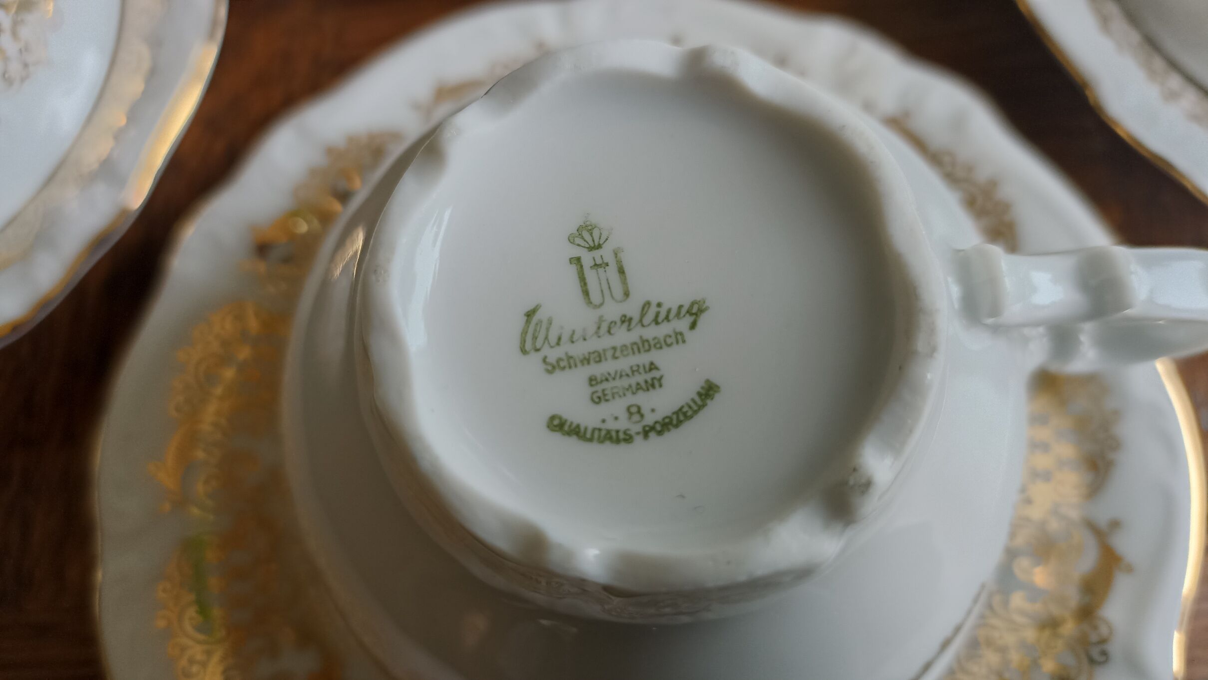 Winterling Scharzenbach coffee service for 6 people
