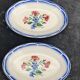 Lot composed of a deep dish and two small serving dishes, Elorn, digoin and sarreguemines model