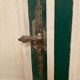 Double separation doors in 19th century patinated solid fir