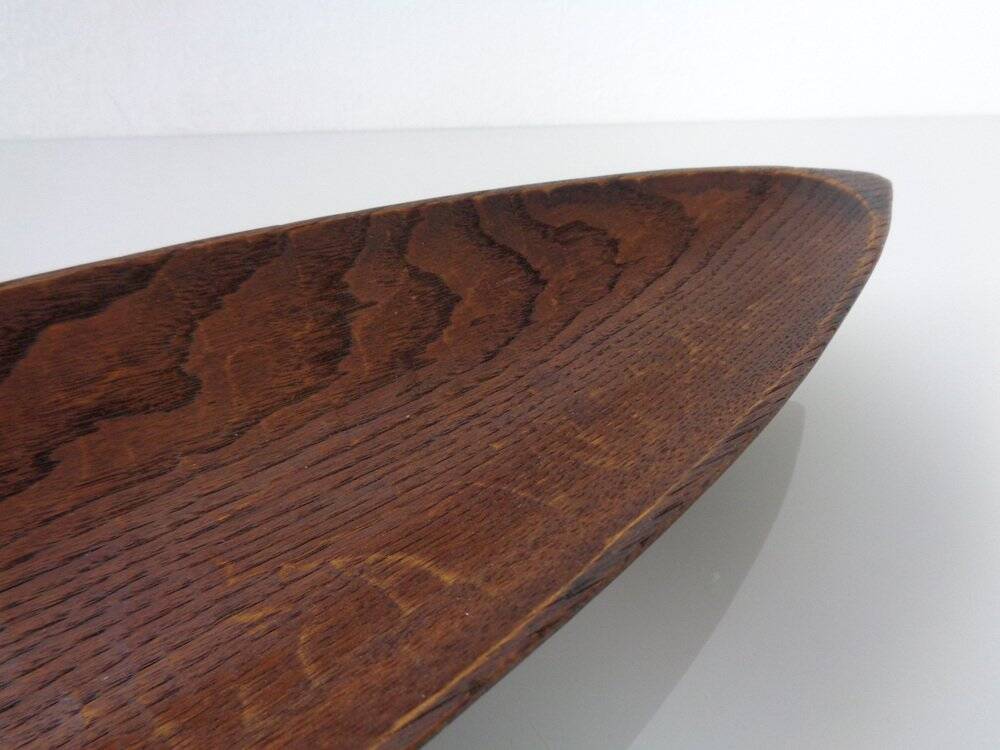 Large Italian Wooden Bowls by Fulgenzi, 1960s, Set of 2