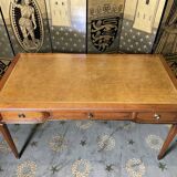 Louis XVI style flat desk leather