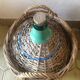 Bottle old demijohn 10L with Wicker of protection