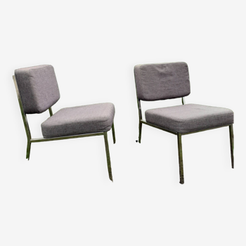 Pair of low chairs